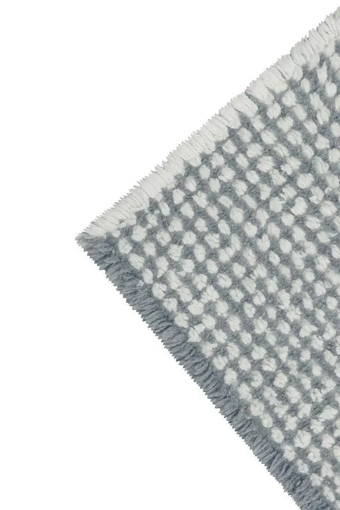 Woolable Kaia Rug 4' x 5'7" - Smoke Blue