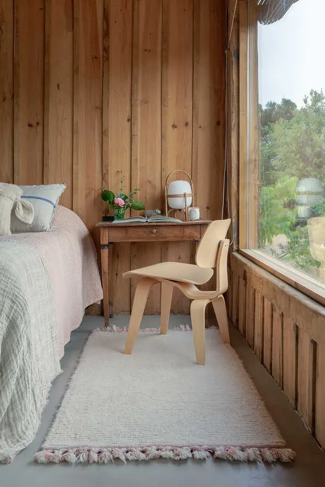 Woolable Koa Rug 2' 7" X 4' 7" - Pink, Wool