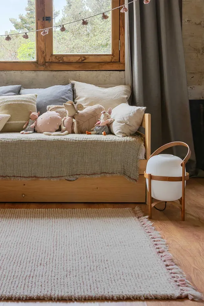 Woolable Koa Rug 2' 7" X 4' 7" - Pink, Wool