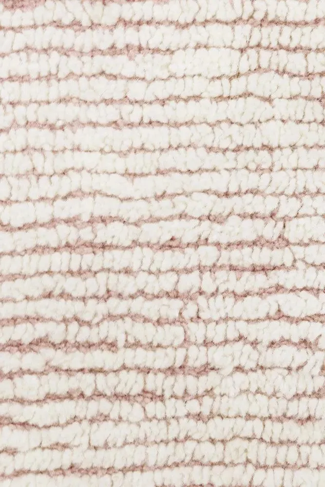 Woolable Koa Rug 4' X 5' 7" - Pink, Wool