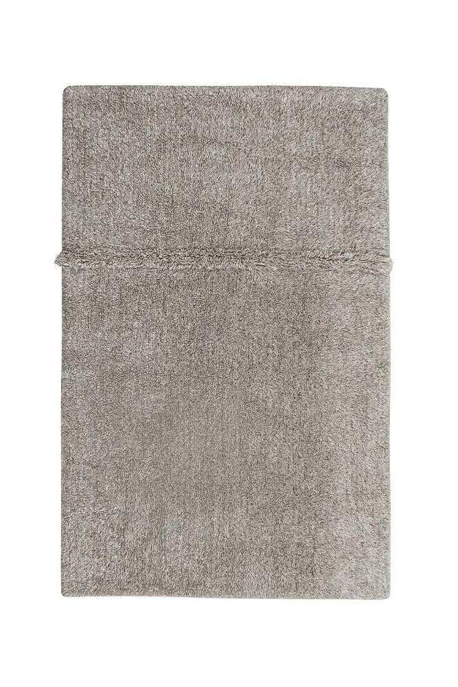 Woolable Tundra Large Rug - Blended Sheep Grey, Wool
