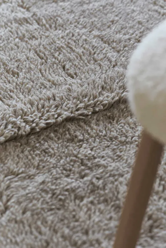 Woolable Tundra Medium Rug - Blended Sheep Grey, Wool