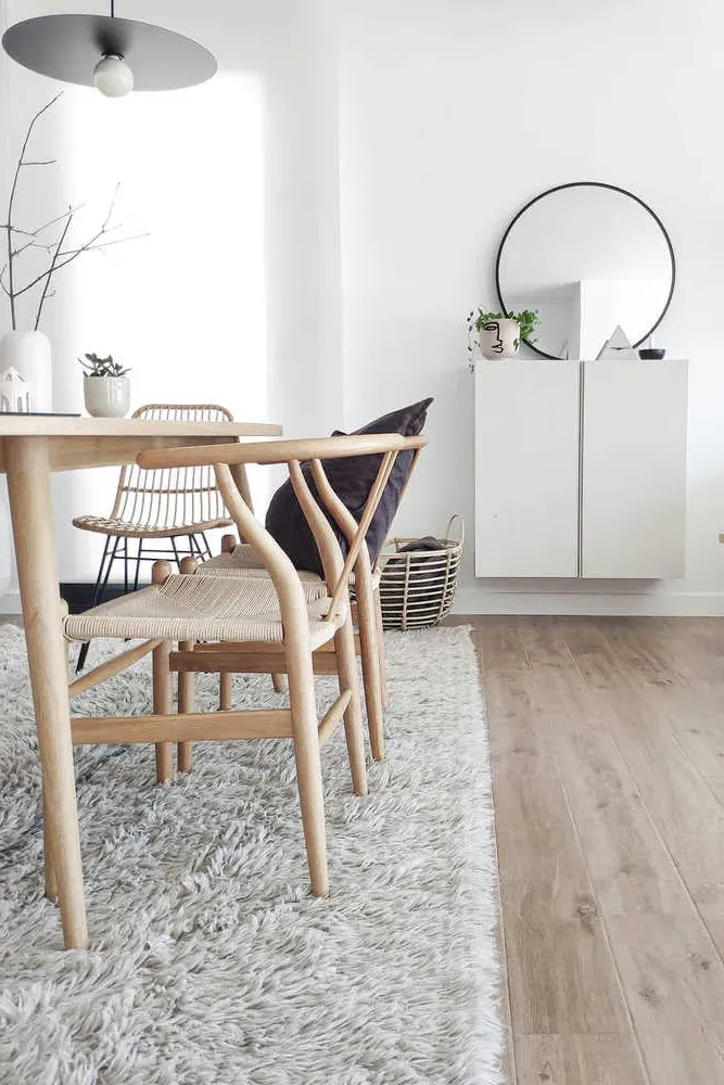 Woolable Winter Calm Rug - Light Colors, Wool