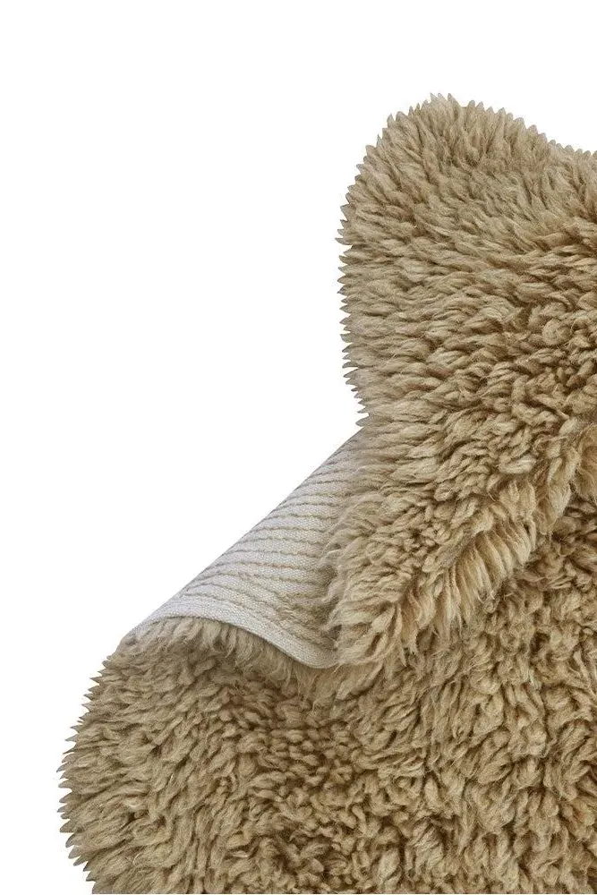 Woolly Sheep Rug - Beige, Wool