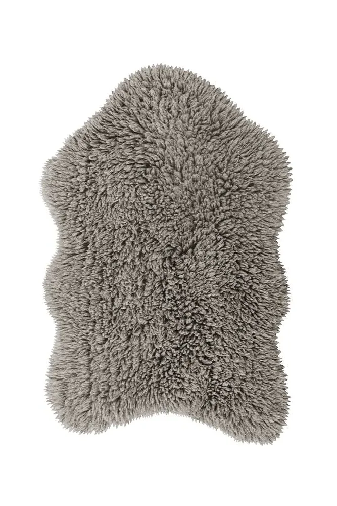 Woolly Sheep Rug - Grey, Wool