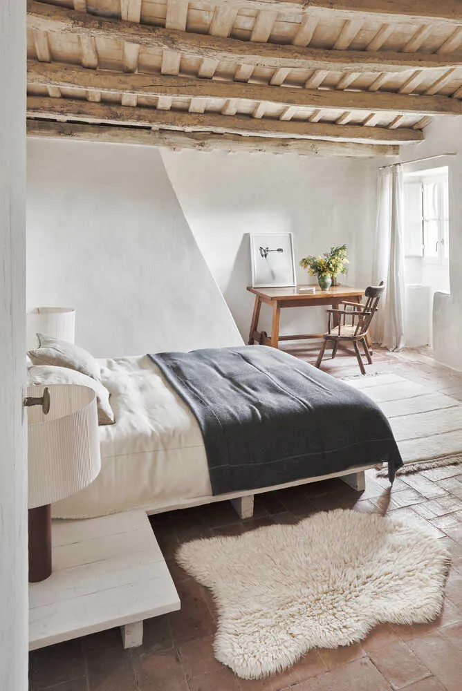 Woolly Sheep Rug - White, Wool