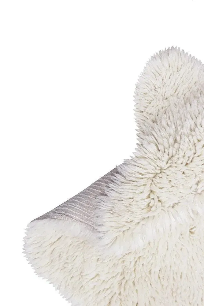 Woolly Sheep Rug - White, Wool