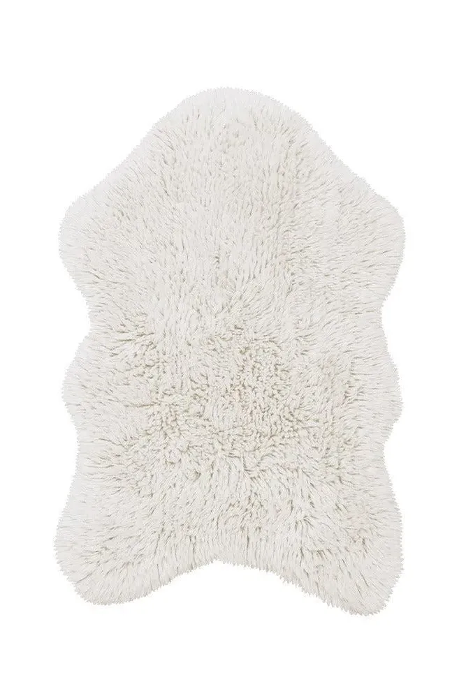 Woolly Sheep Rug - White, Wool