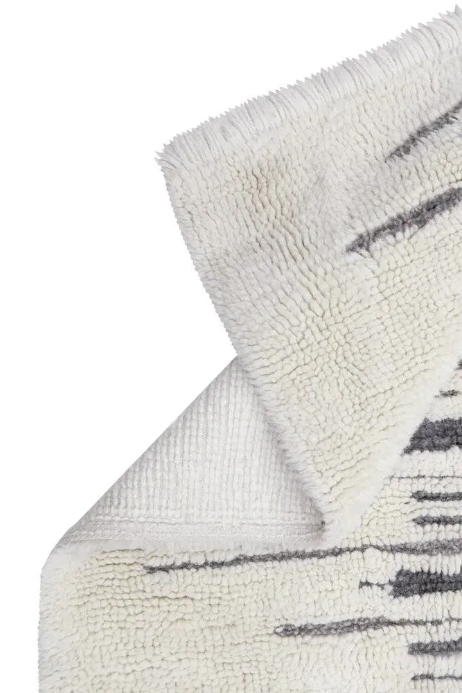 Zagros Area Rug - Grey, Wool