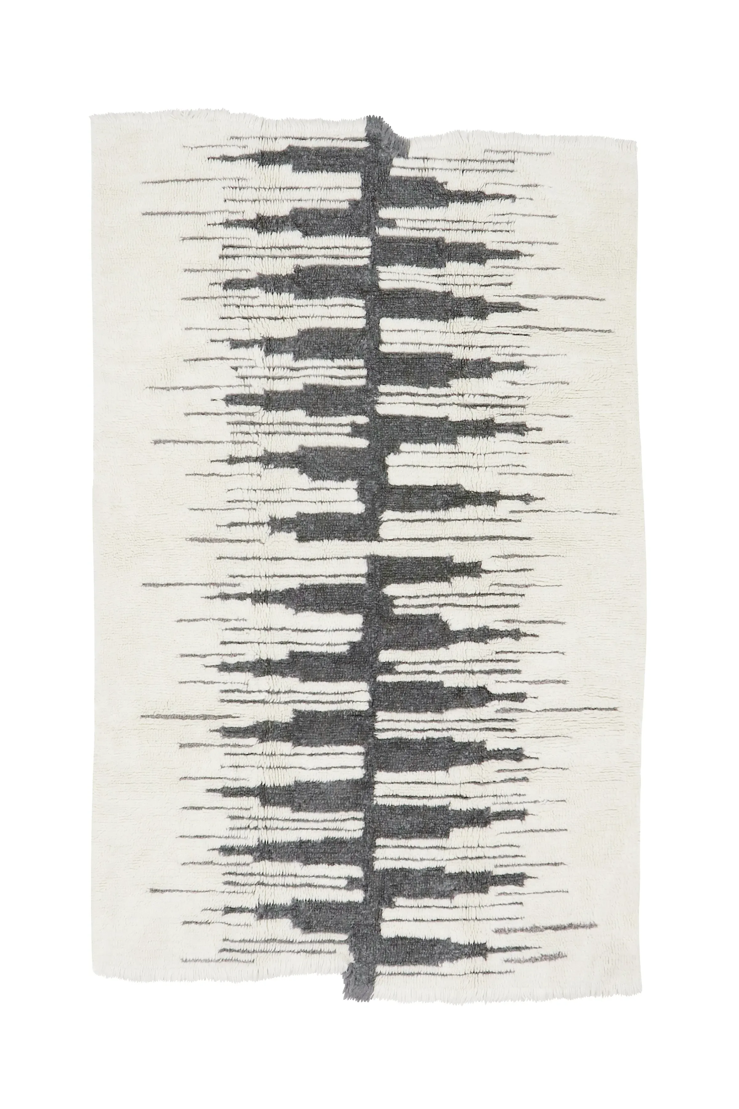 Zagros Area Rug - Grey, Wool