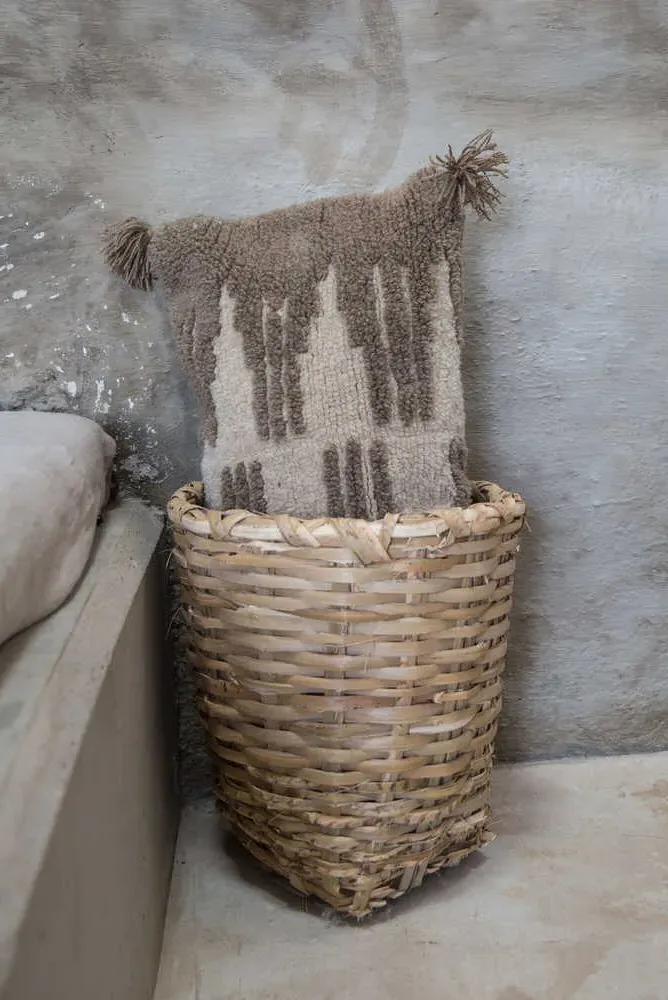 Zagros Throw Pillow - Brown