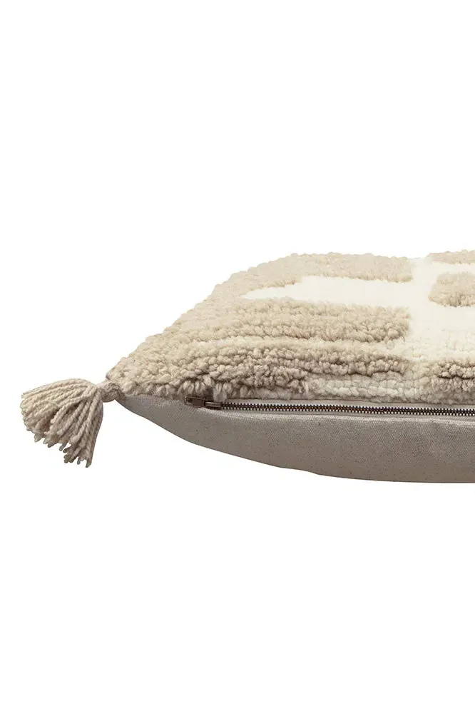 Zagros Throw Pillow - Sandstone