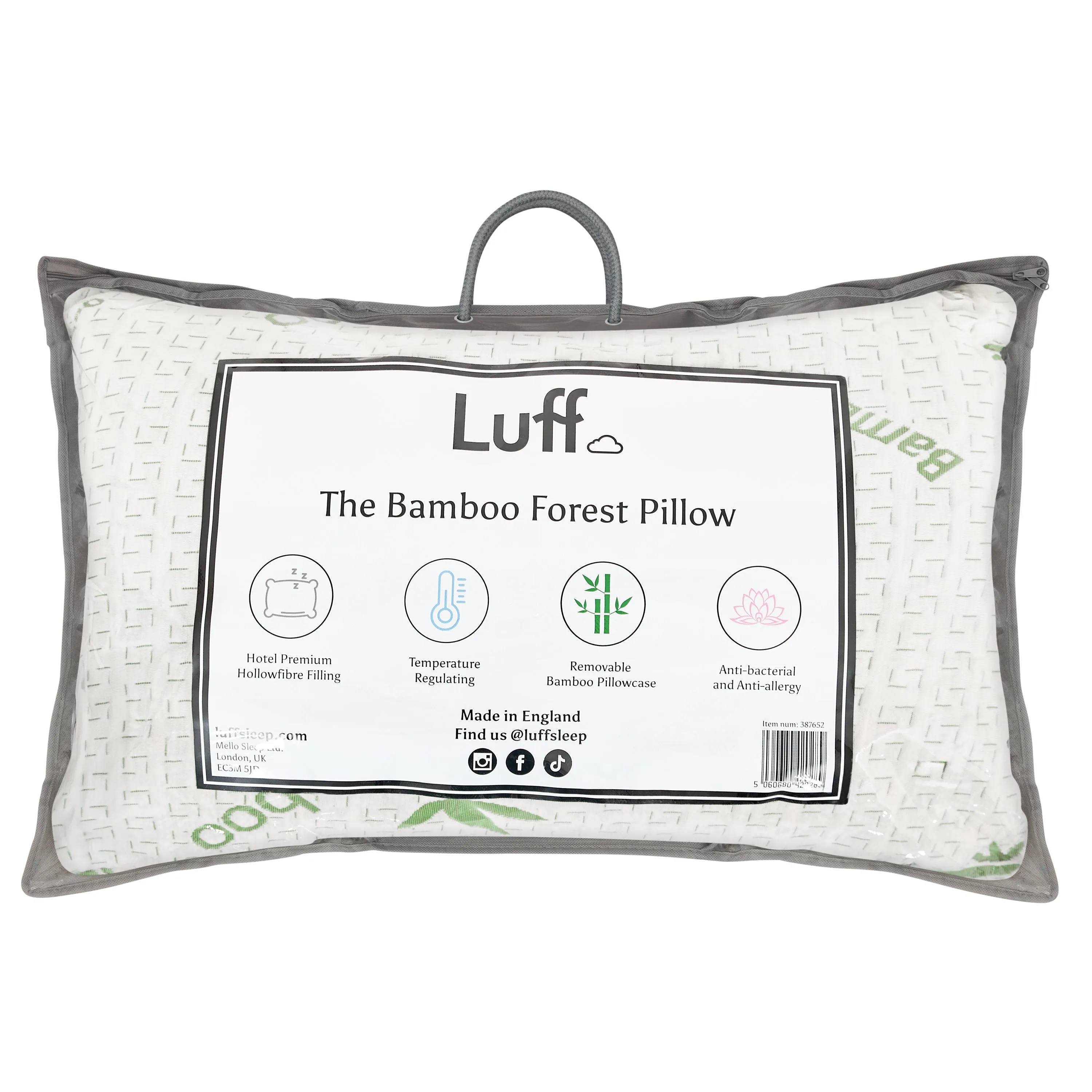 Bamboo Forest Hollowfibre Pillow product