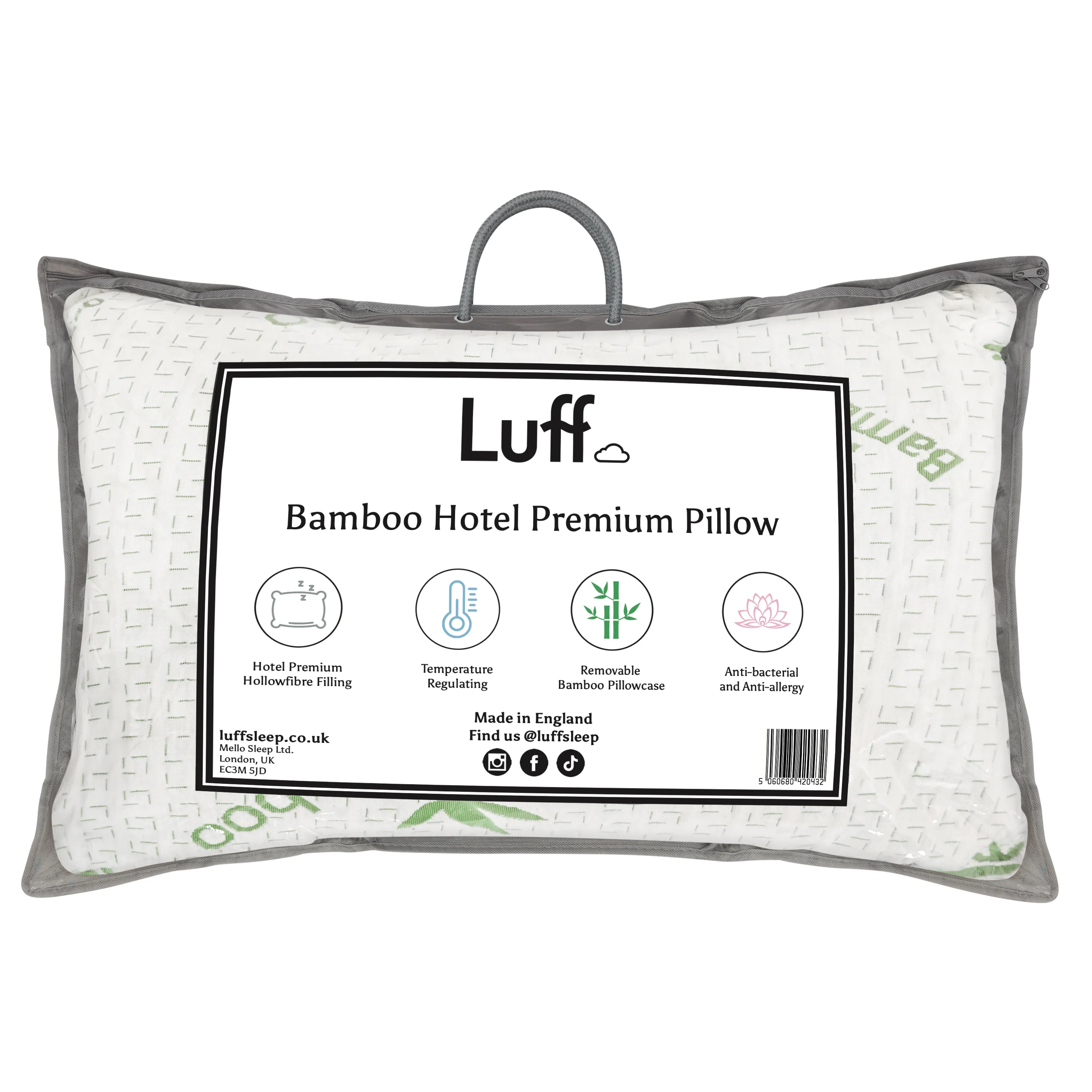Bamboo Hotel Pillow - Hollowfibre product