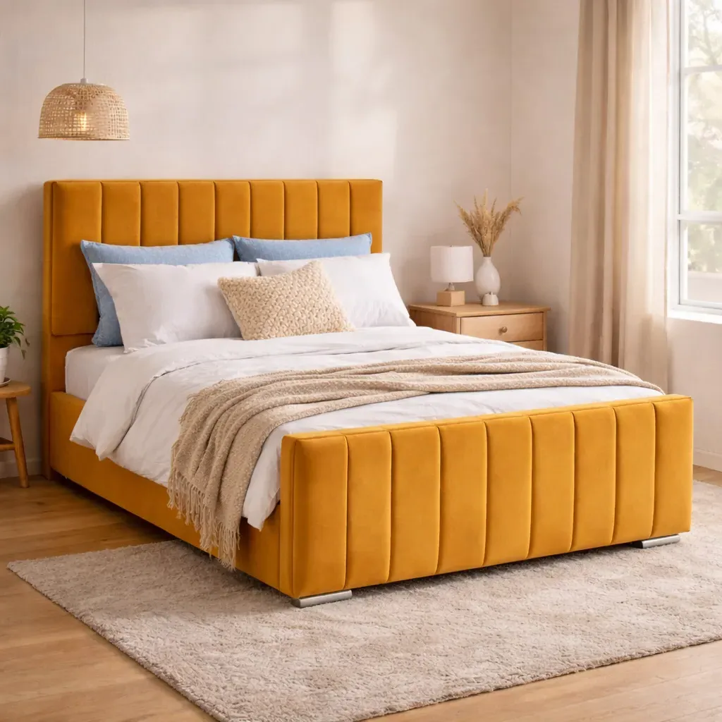 Luff Ottoman Bed with Storage - Vertical Panel product