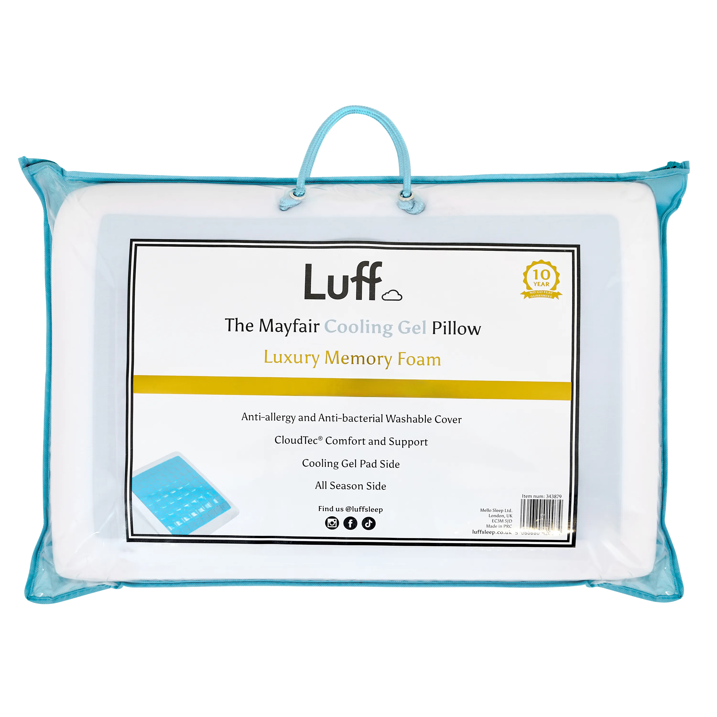 Mayfair Cooling Gel Memory Foam Pillow product