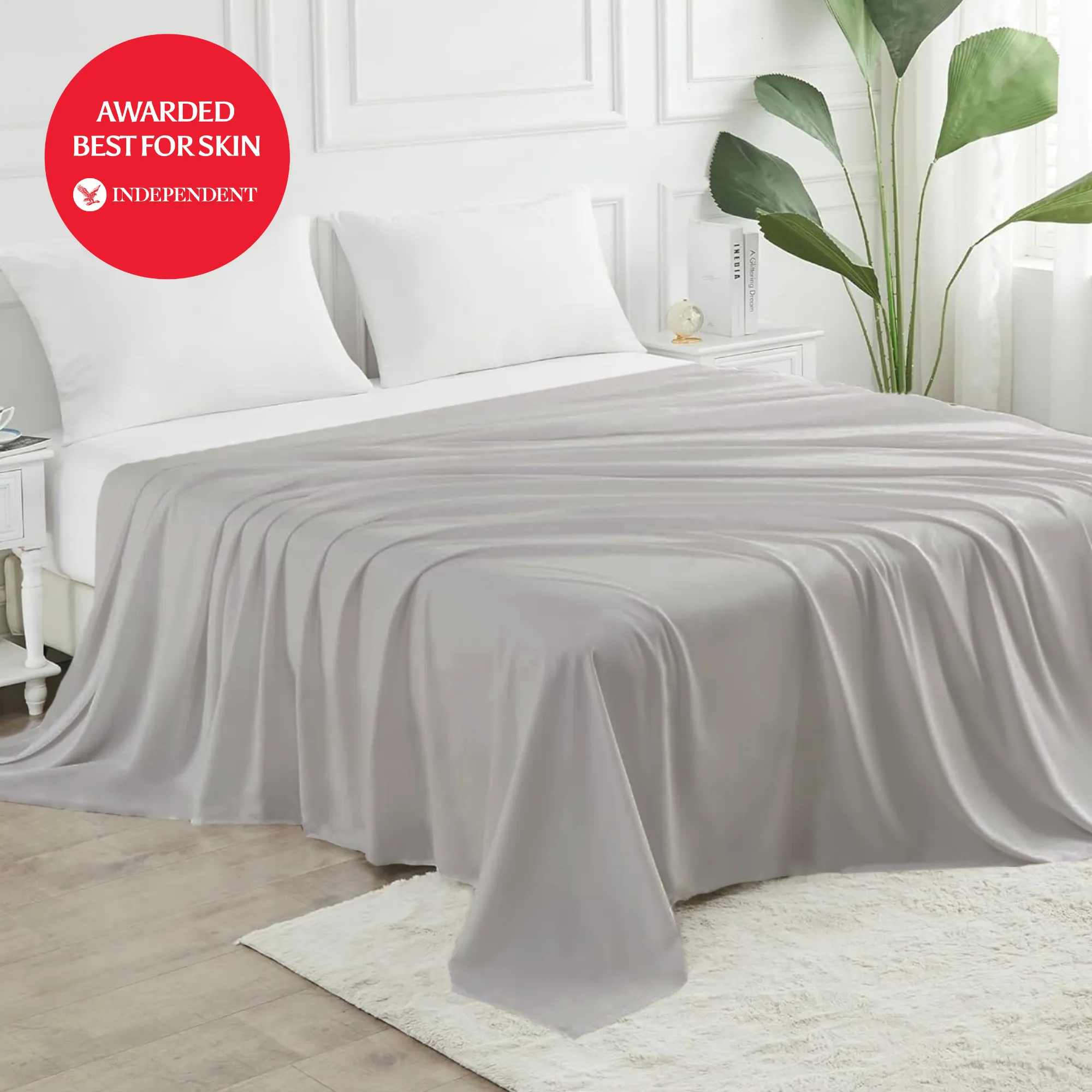 SilverLining Organic Bamboo Silk Flat Sheet product