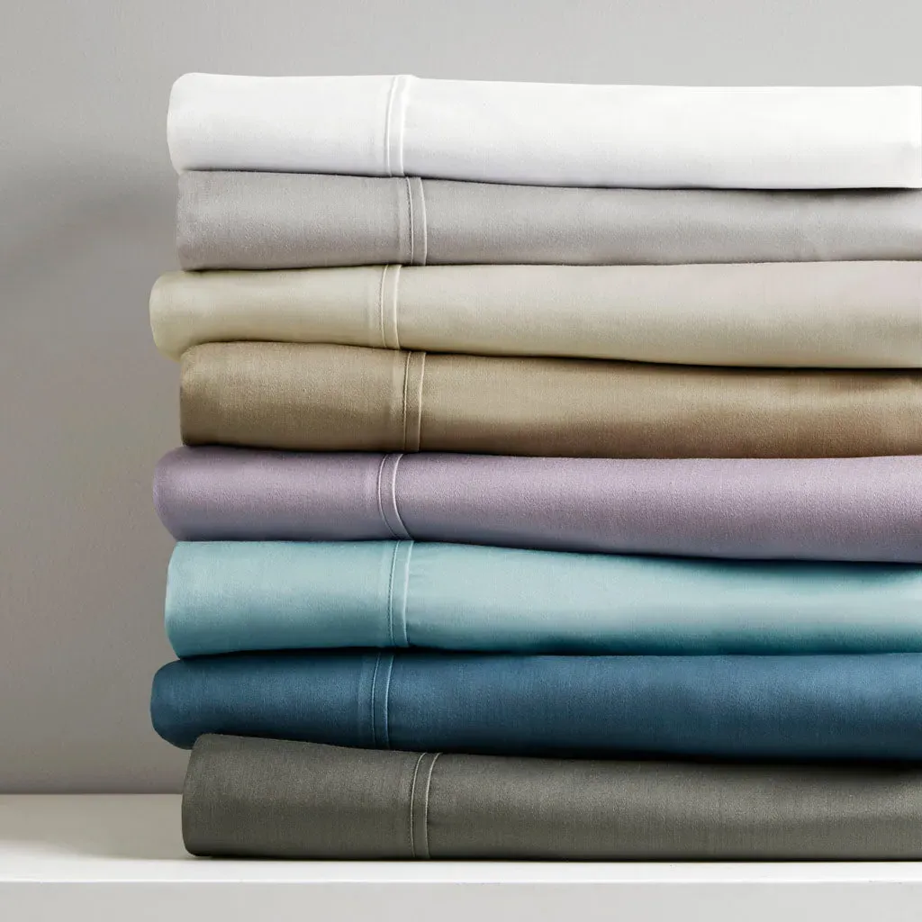 800 Thread Count Antimicrobial Sheet Set - Cotton Blend Sateen alternate view