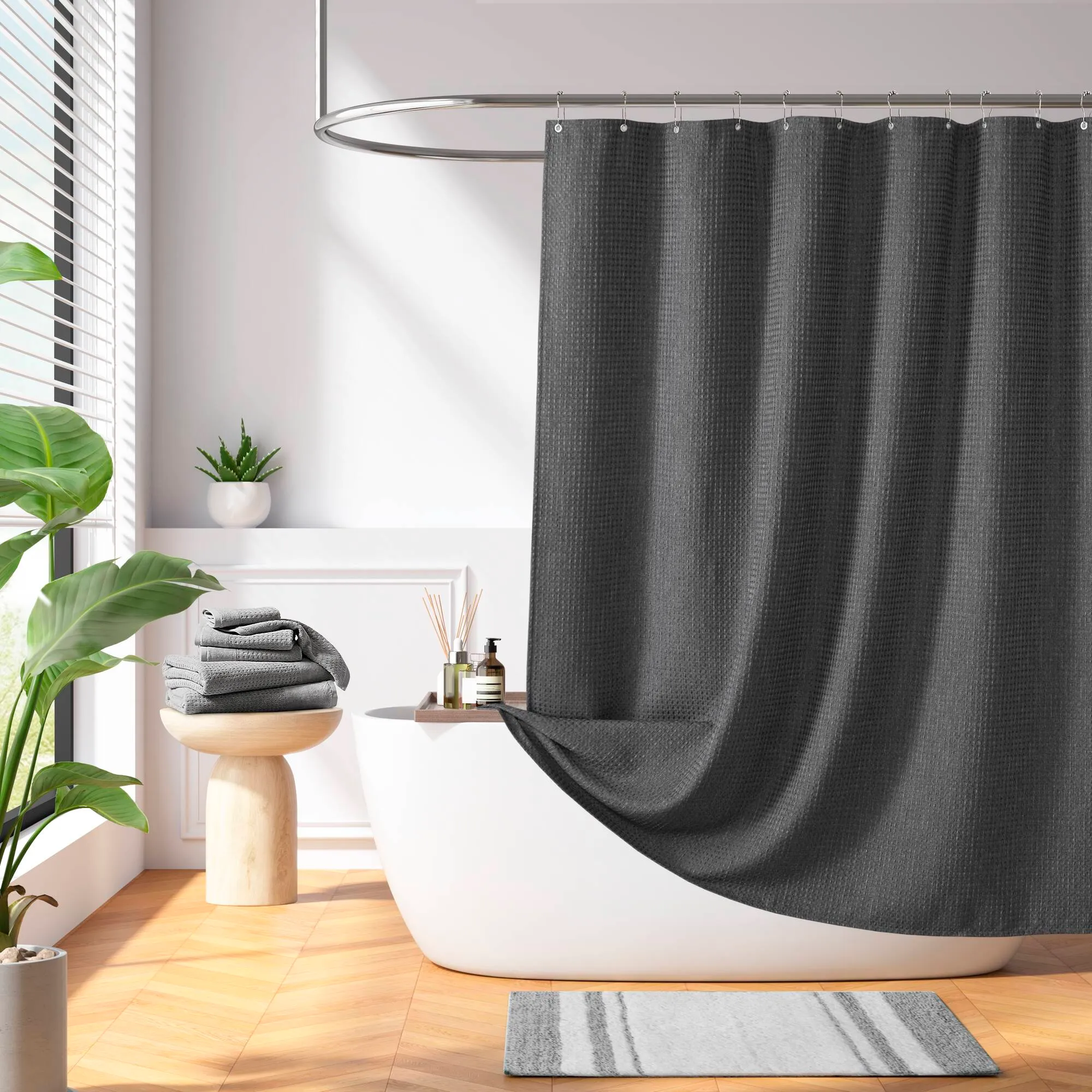 Arbor Waffle Shower Curtain - Polyester product
