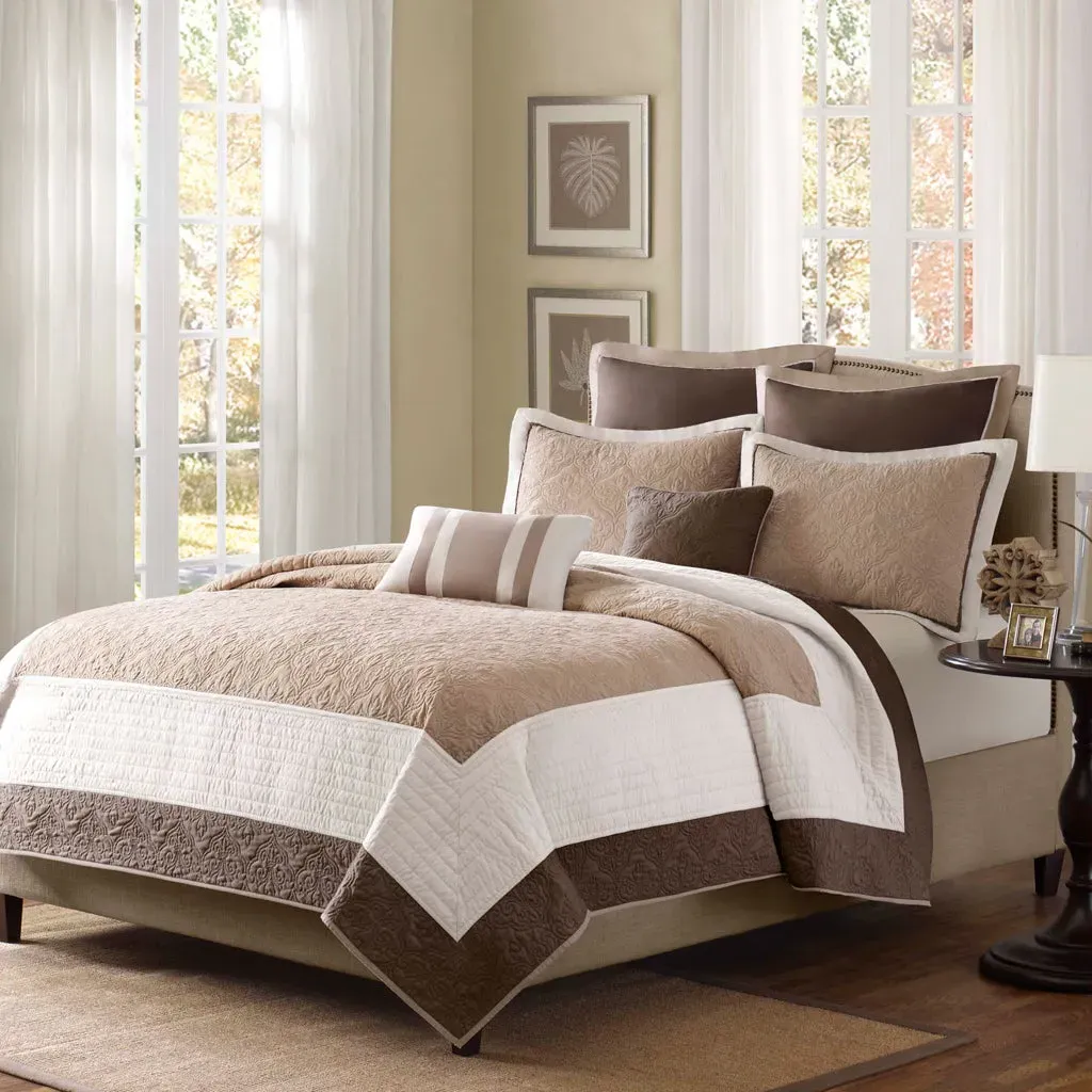 Attingham 7-Piece Reversible Quilt Set with Shams product