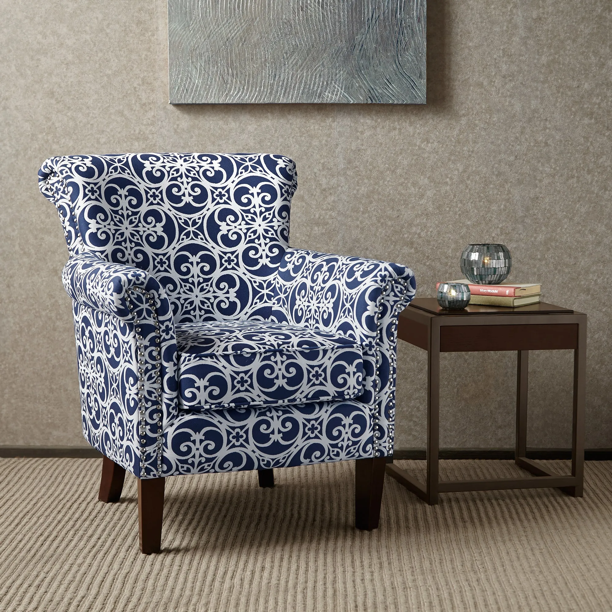 Brooke Tight Back Club Chair - Fretwork Upholstery product
