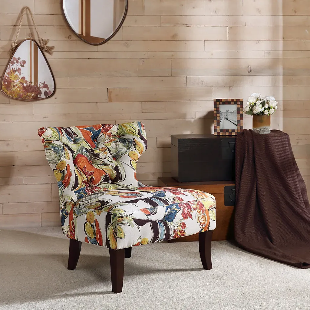 Erika Armless Accent Chair - Polyester product