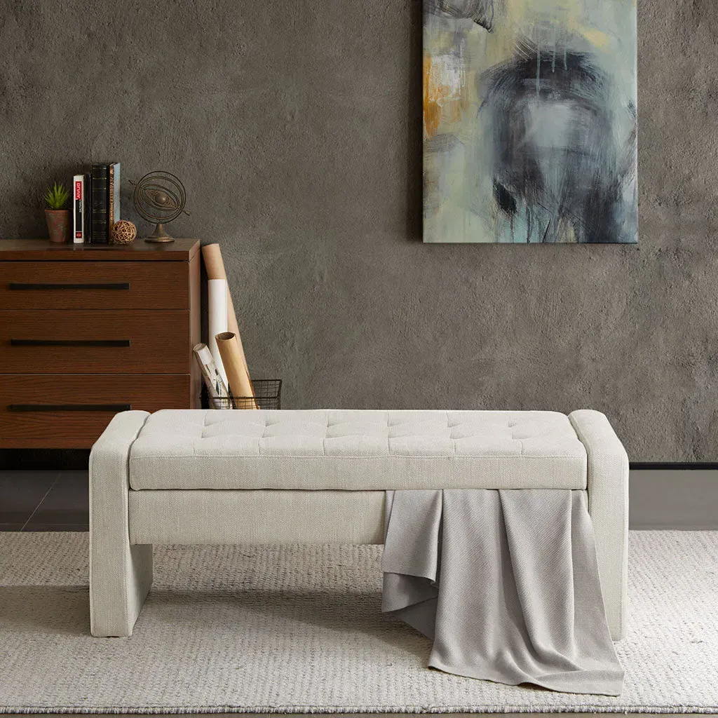 Gillian Storage Bench Soft Close Button-Tufted product