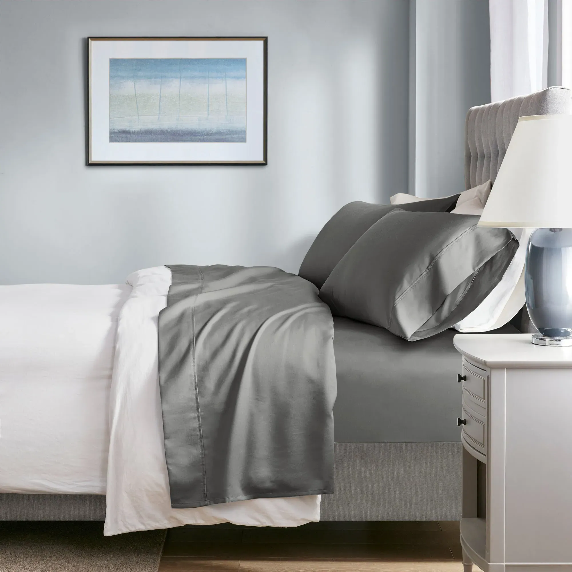 HeiQ 1000 Thread Count 4-Piece Sheet Set - Cotton Blend product