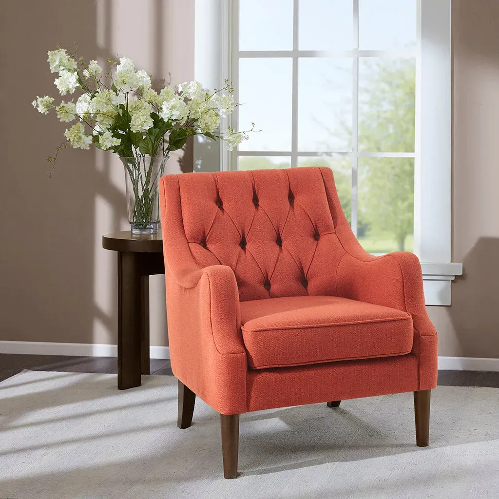 Qwen Button Tufted Accent Chair - Polyester product