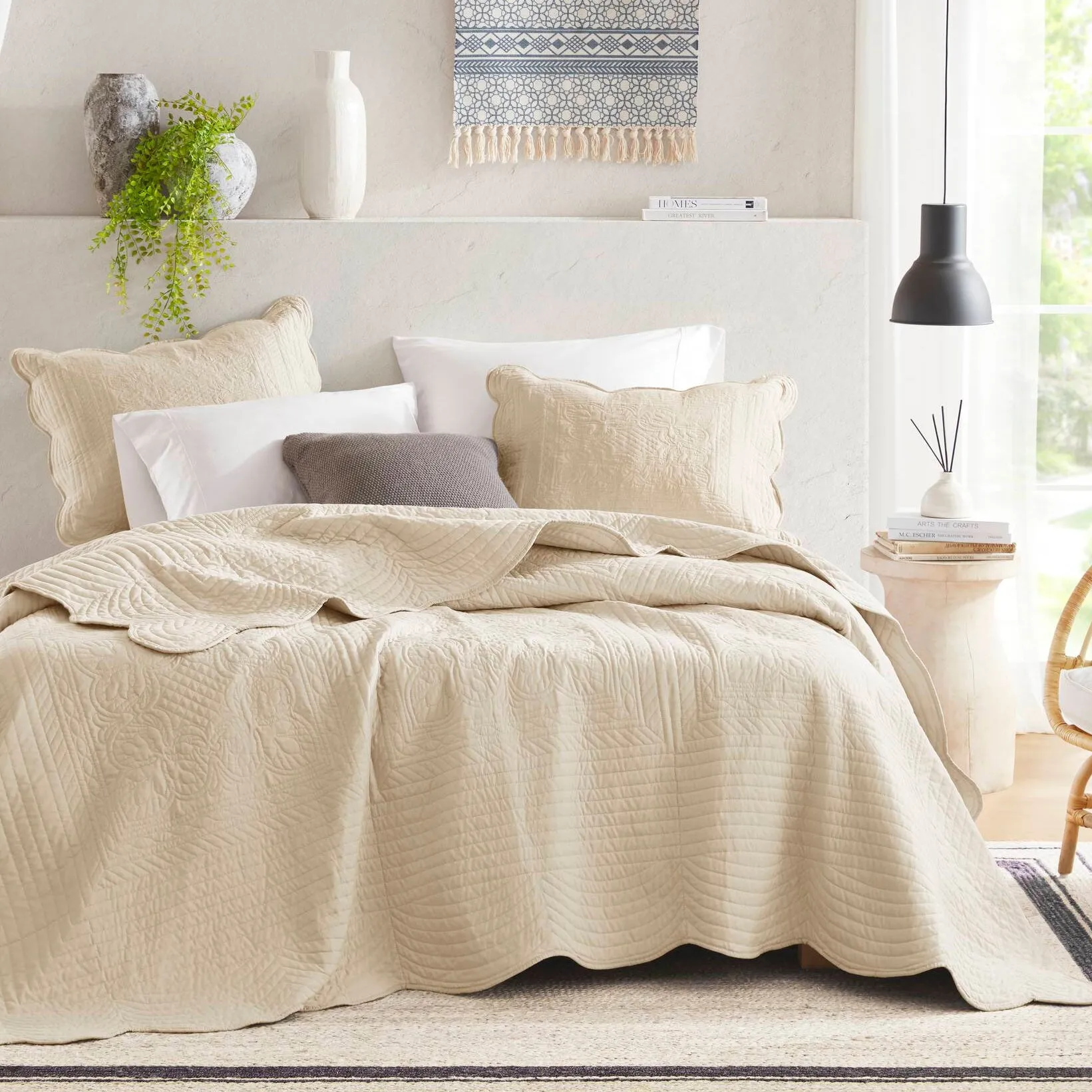 Tuscany 3-Piece Reversible Quilt Set - Microfiber product