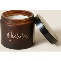 Apothecary Personalised Calm Scented Candle - Amber alternate view