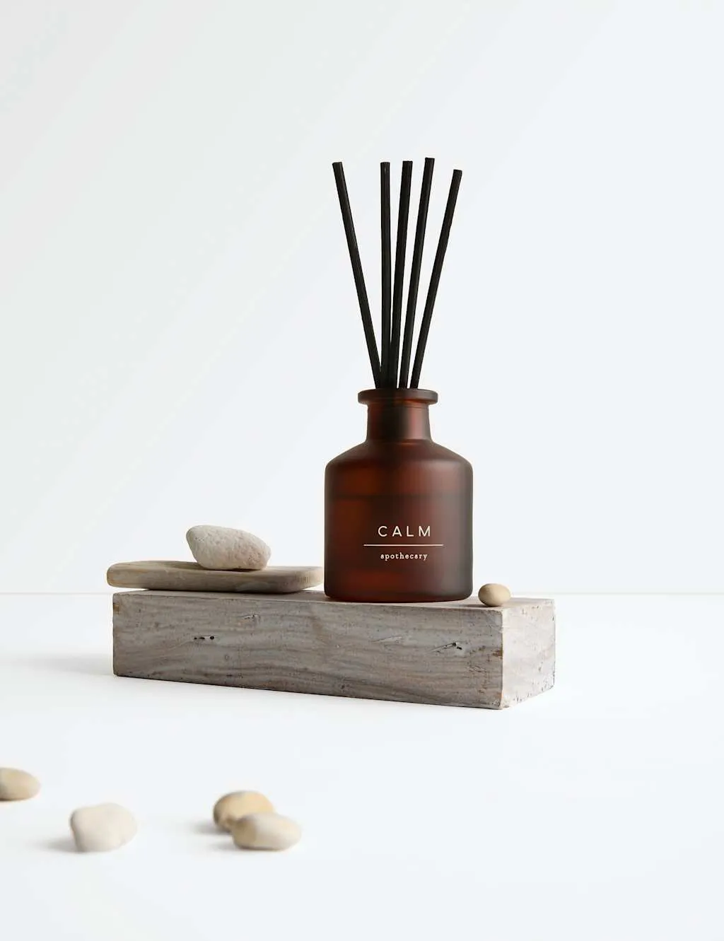 Calm 30ml Mini Reed Diffuser - Amber, Glass product
