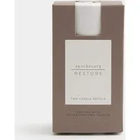 Restore Set of 2 Candle Refills - White alternate view