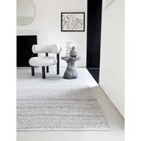 Abbus Rectangular Area Rug - Grey, Acrylic alternate view