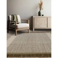 Avalon Rectangular Rug - Green, Wool alternate view