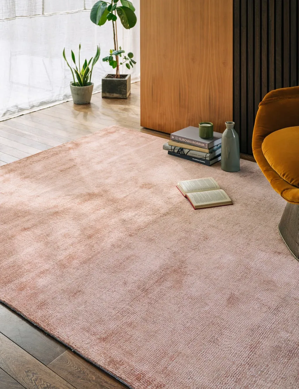 Aston Rectangular Rug - Brown product