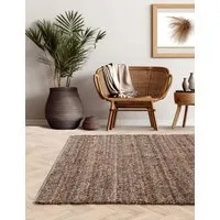 Abbus Rectangular Area Rug - Brown, Acrylic alternate view