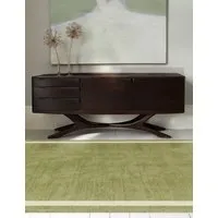 Albi Rug - Green, Wool alternate view