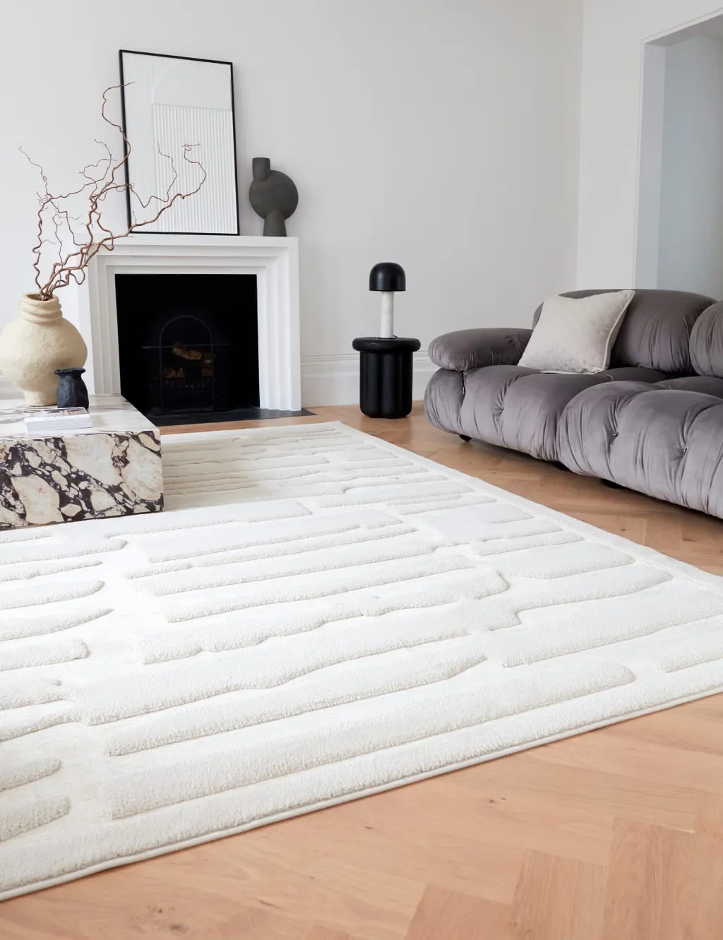 Valley Rug - Ivory, Acrylic product