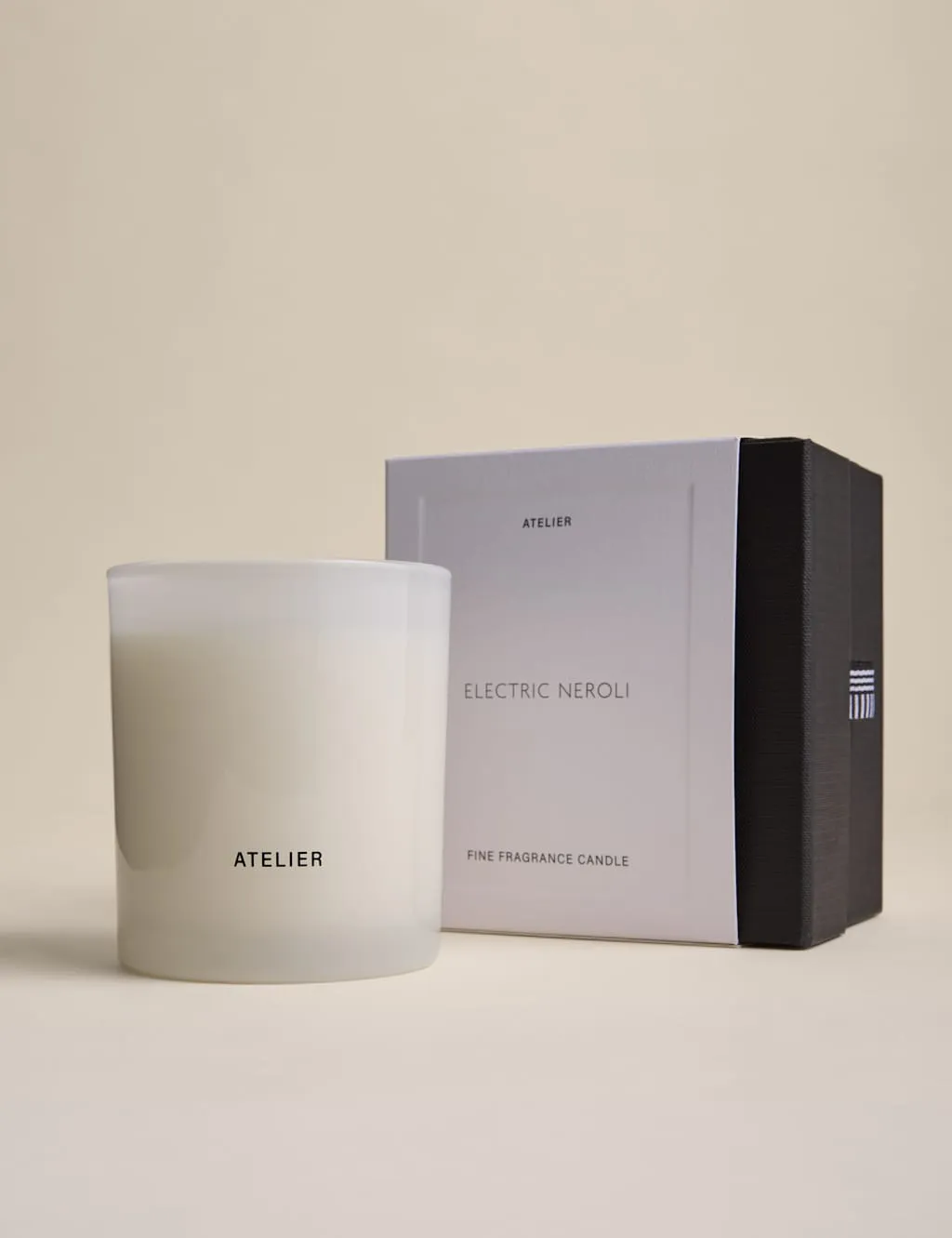 Electric Neroli Scented Candle - Black product