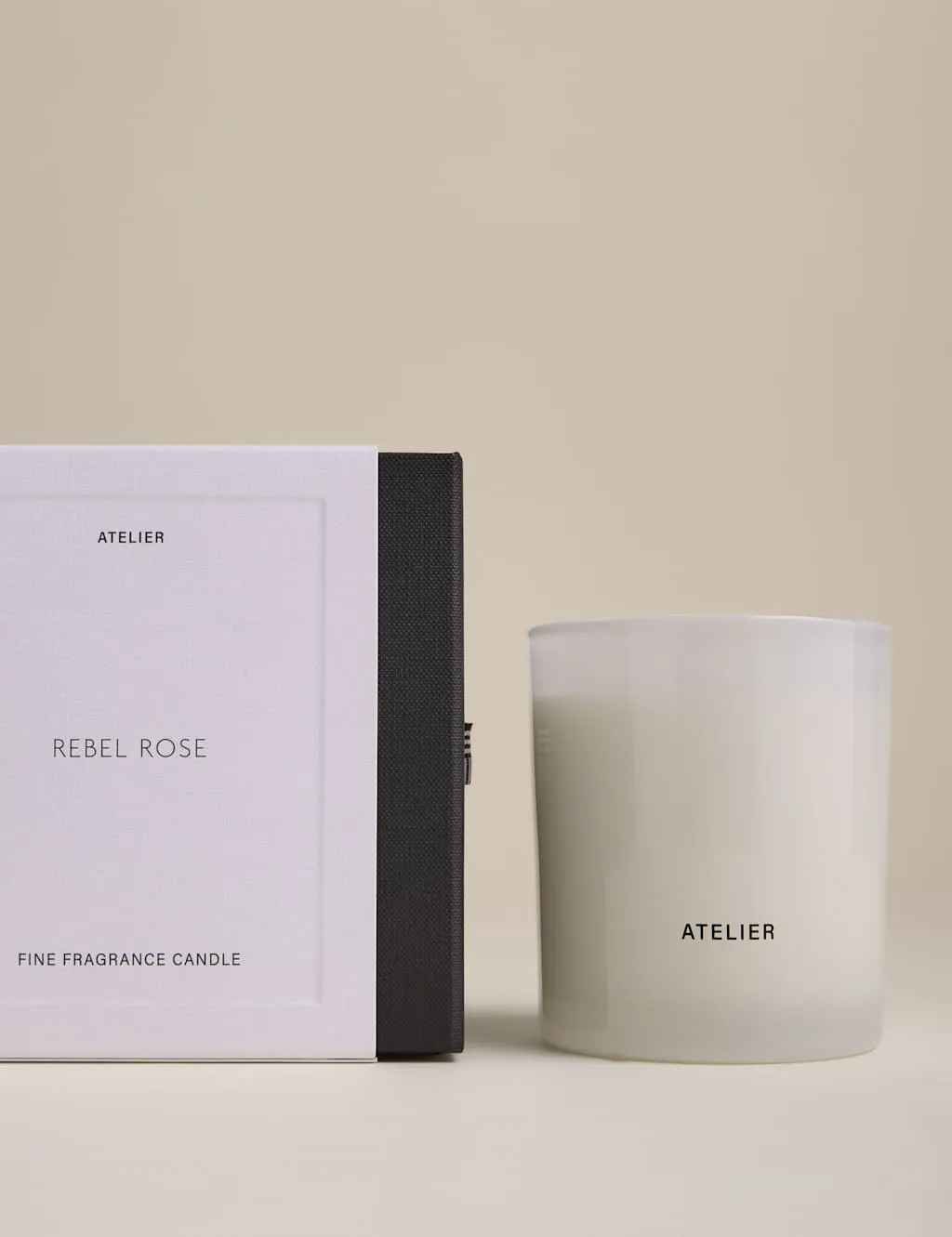 Rebel Rose Scented Candle - Black product