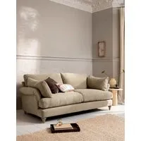 Isla 3-Seater Sofa - Khaki, Fabric alternate view