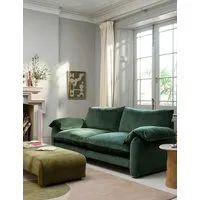 Orson 3-Seater Sofa - Dark Green, Chenille alternate view