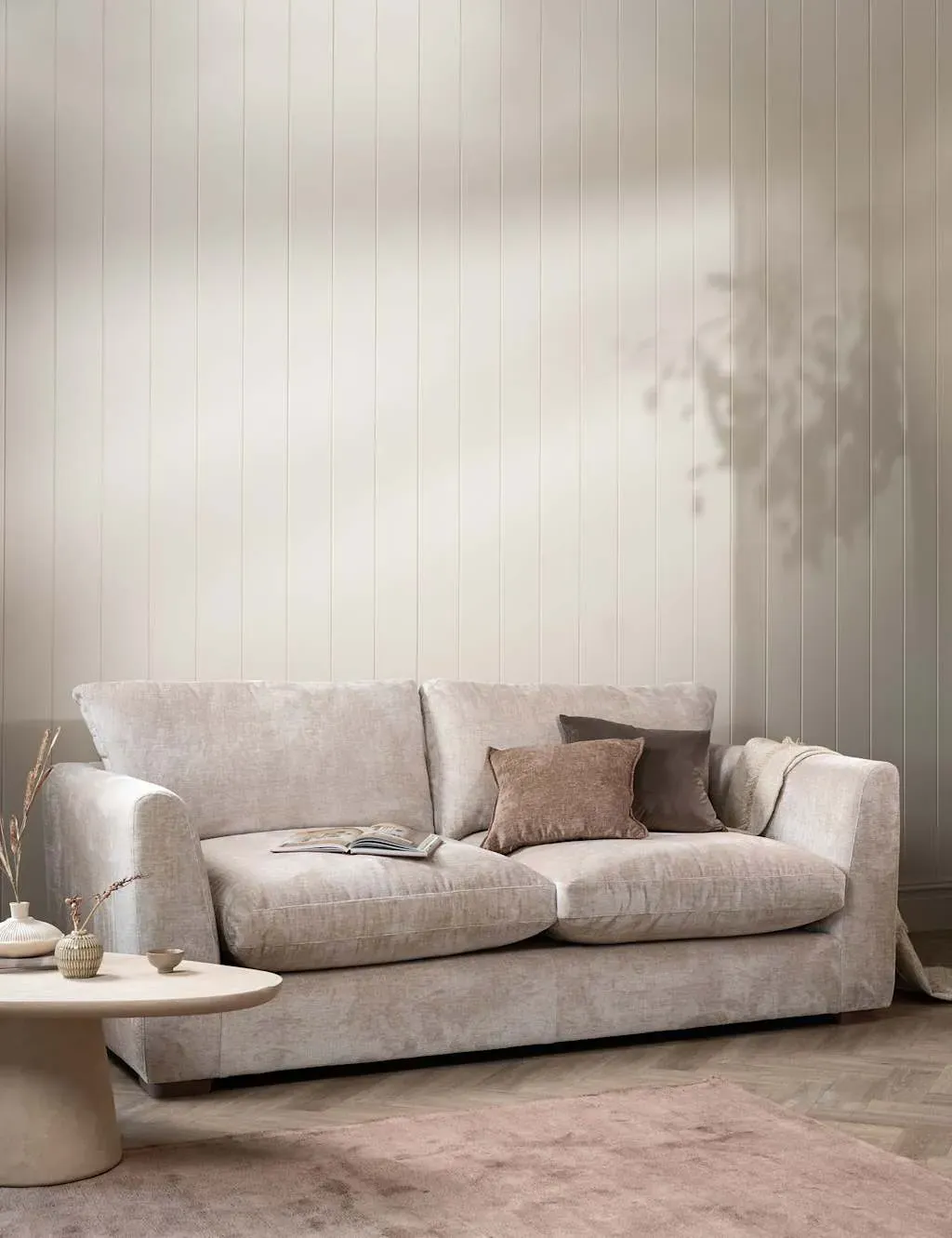 Palmer 2-Seater Sofa - Neutral, Chenille product