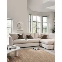 Palmer Right Hand Corner Sofa - Neutral, Chenille alternate view