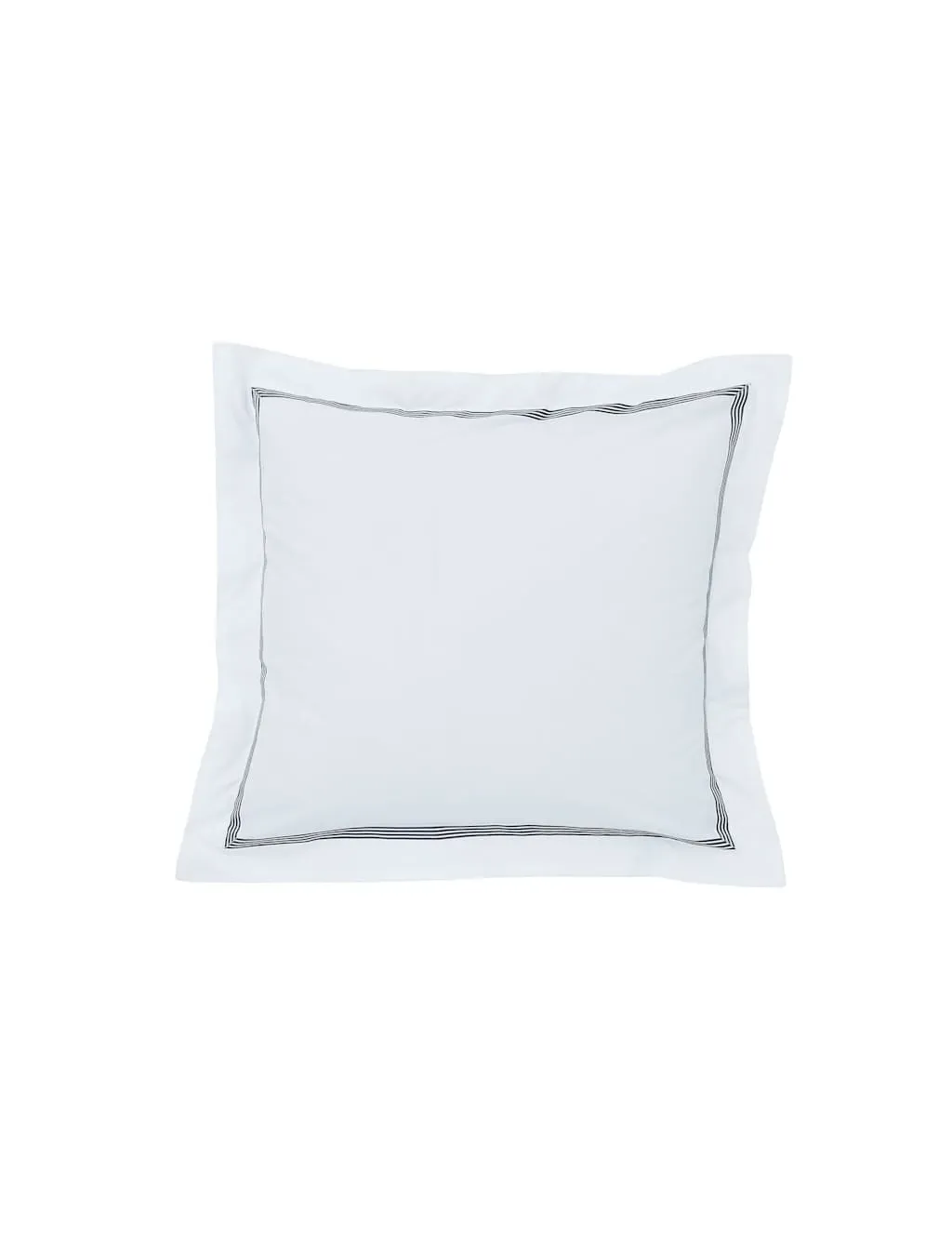 Alba/Maira 2 Pack Square Pillowcases - Grey Mix, Pure Cotton product