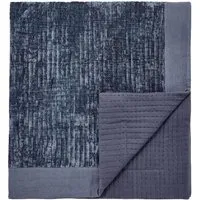Aldin Throw - Blue Mix, Cotton alternate view