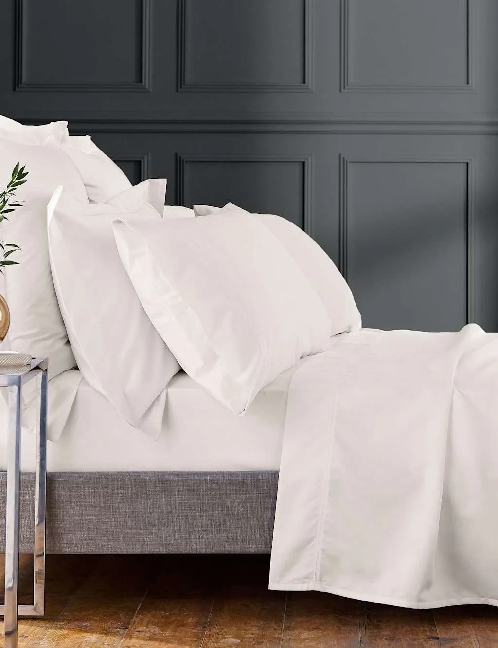 Egyptian Cotton 1000 Thread Count Flat Sheet - Light Cream product