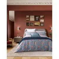Emmeline Bedding Set - Blue Mix, Pure Cotton alternate view