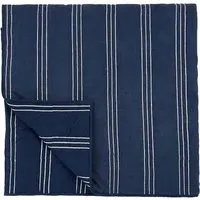 Emmeline Pure Cotton Quilted Throw - Blue Mix alternate view